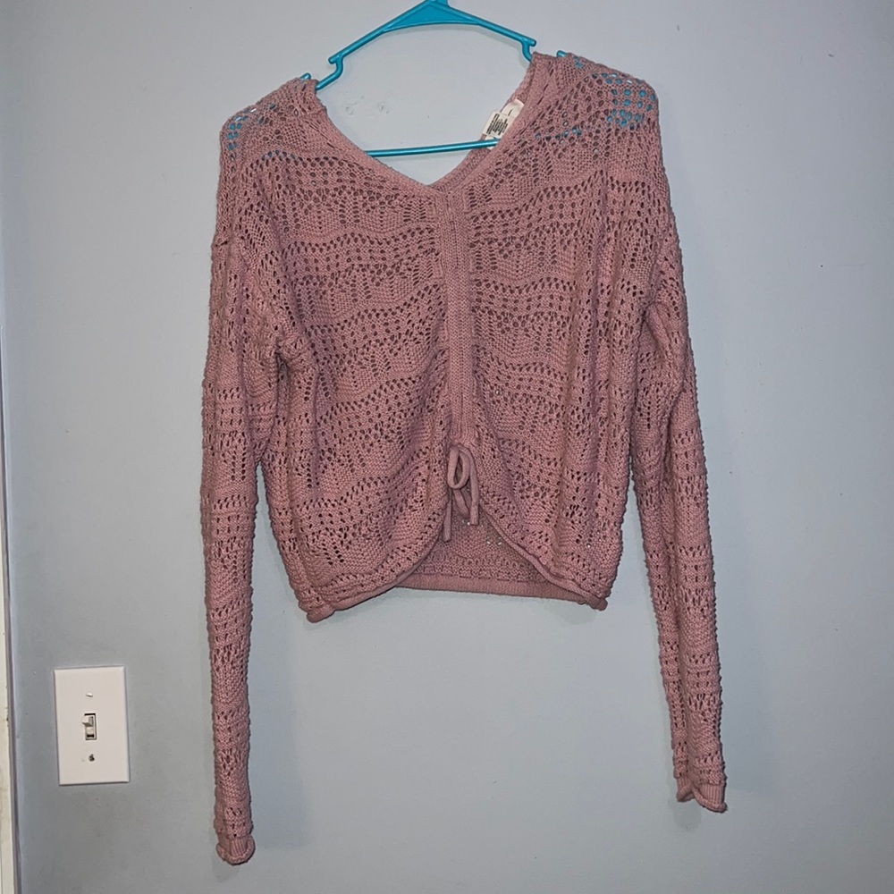 Blush Pink Light Knit Sweater